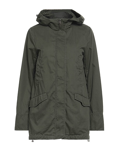 HERNO Lange Jacke 100% Baumwolle