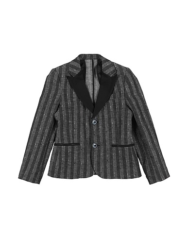 OVER/D Blazer Black 50% Linen, 40% Cotton, 10% Polyester