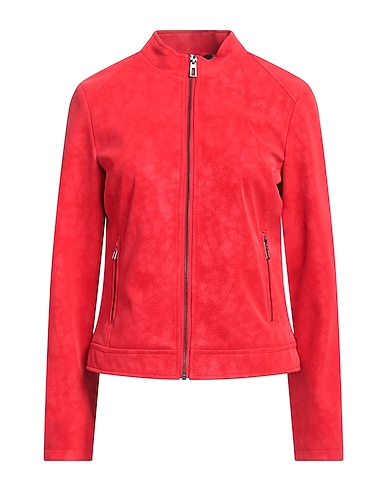 DESIGUAL Bikerjacke Rot 100% Polyurethan