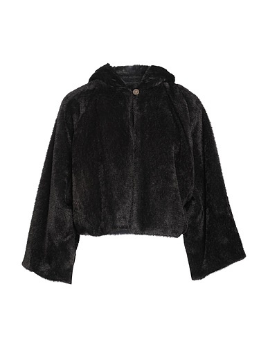 SISTE'S Teddy Coat Black 55% Polyester, 45% Nylon