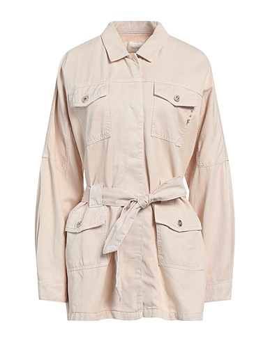 FRACOMINA Jacket Beige 54% Cotton, 46% Lyocell