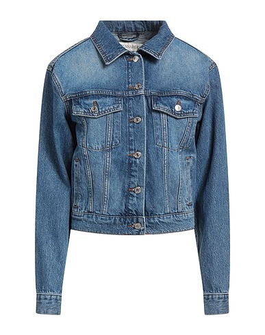 TRUSSARDI Denim jacket Blue 100% Cotton