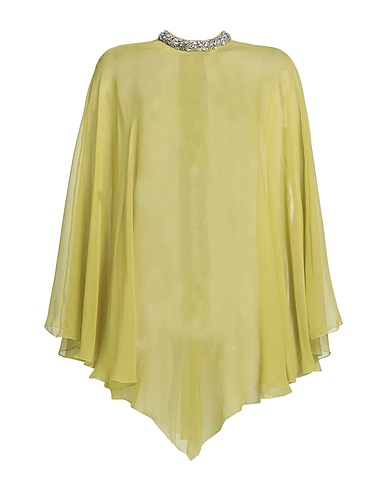 ALEXANDRE VAUTHIER Cape Lime green 100% Silk
