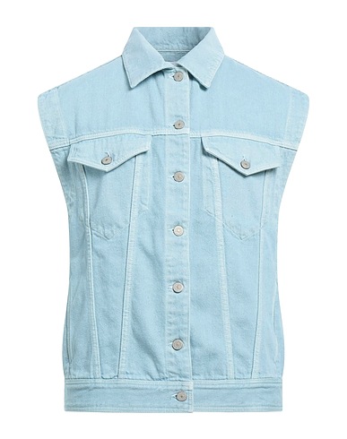 DONDUP Jeansjacke Blau 100% Baumwolle