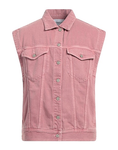 DONDUP Denim jacket Antique rose 100% Cotton
