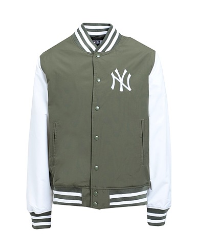 NEW ERA Jacket TEAM LOGO BP BOMBER NEYYAN
 Military green 100% Nylon