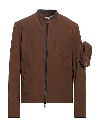 OFF-WHITE™ Jacket Brown 56% Cotton, 44% Polyamide