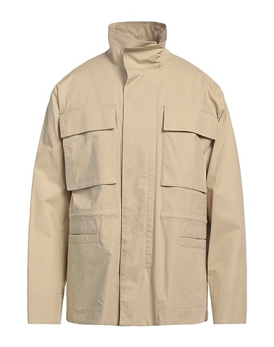 OFF-WHITE™ Full-length jacket Beige 100% Cotton, Polyurethane