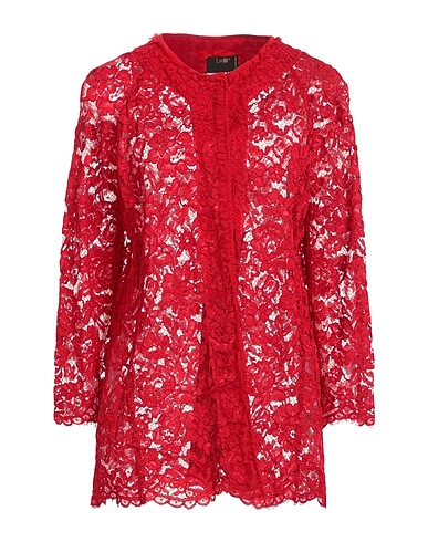 LE COL Giacca Rosso 59% Nylon, 41% Viscosa
