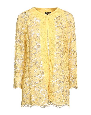 LE COL Blazer Mustard 59% Nylon, 41% Viscose