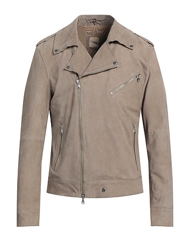 D'AMICO Cazadora Gris 100% Cuero