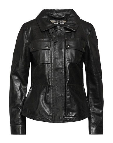 BELSTAFF Jacket Black 100% Leather