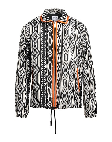 MARCELO BURLON Jacket Ivory 100% Polyester