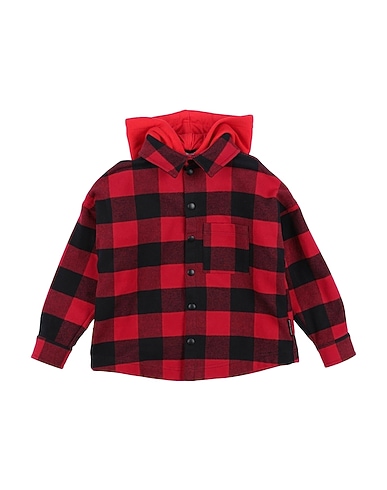 PALM ANGELS Patterned shirt Red 100% Cotton