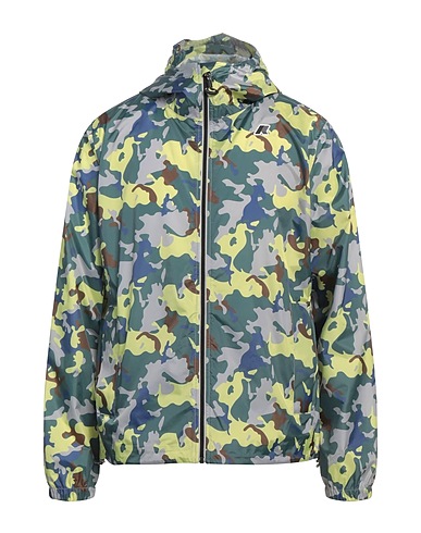 K-WAY Jacket CLEON RIPSTOP GRAPHIC         
 Green 100% Polyester