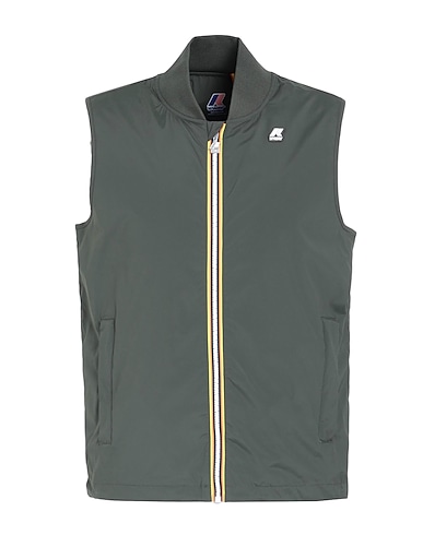 K-WAY Jacket VALLY STRETCH NYLON JERSEY    
 Military green 95% Nylon, 5% Elastane
