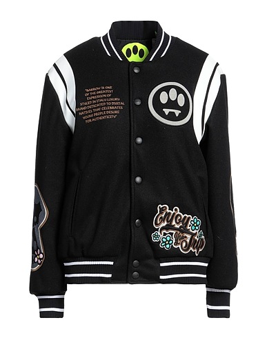 BARROW Bomber Black 57% Polyester, 39% Acrylic, 4% Wool