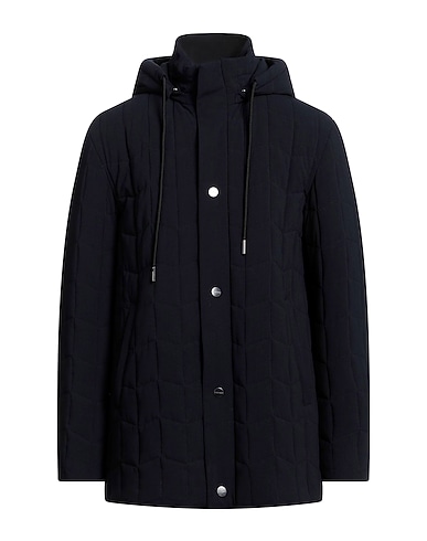 GIORGIO ARMANI Coat Midnight blue 96% Virgin Wool, 4% Elastane
