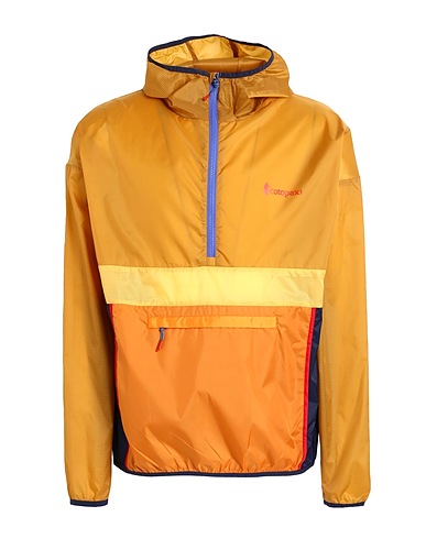 COTOPAXI Giubbotto Teca Half-Zip Windbreaker M Giallo ocra 100% Poliestere