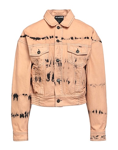 DESIGUAL Denim jacket Camel 100% Cotton