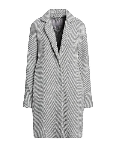 HERNO Coat Grey 69% Virgin Wool, 23% Polyester, 8% Polyamide