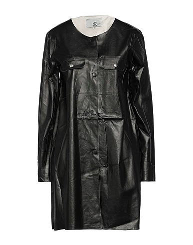 RELISH Full-length jacket Black 100% Polyurethane