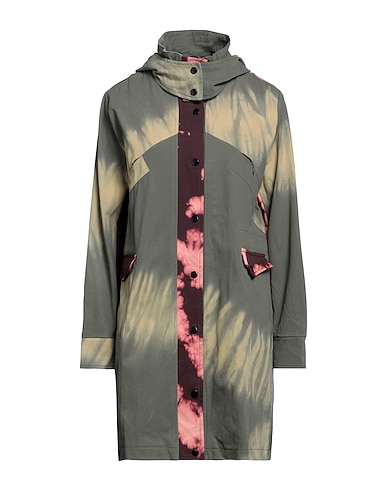DESIGUAL Full-length jacket Military green 100% Cotton