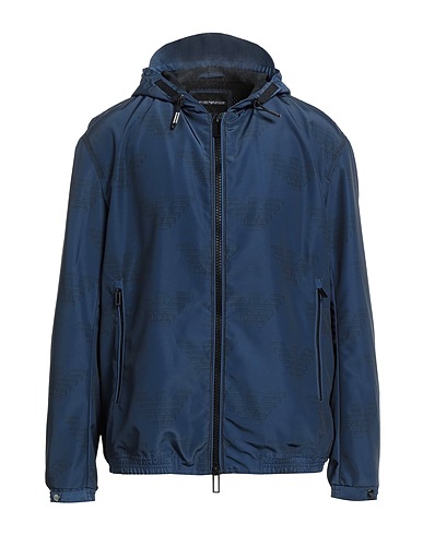 EMPORIO ARMANI Jacket Midnight blue 100% Polyester