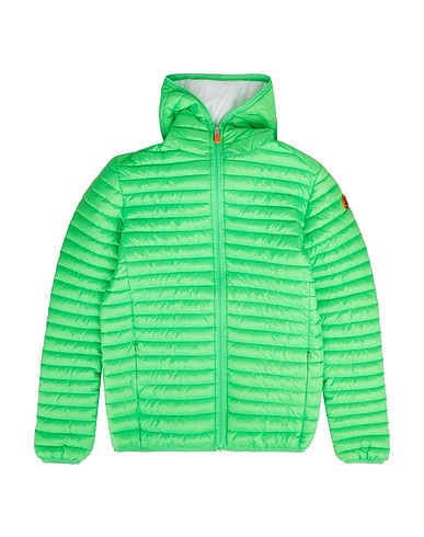 SAVE THE DUCK Shell  jacket Light green 100% Nylon