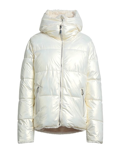 TOY G. Shell jacket Ivory 50% Polyamide, 50% Polyurethane