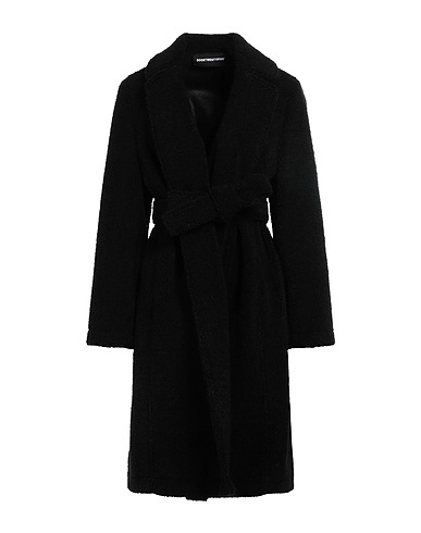 DOOR TWENTYFIVE Teddy Coat Nero 100% Poliestere