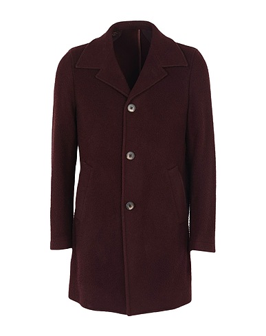 BARBA Napoli Coat Plum 75% Wool, 25% Polyamide
