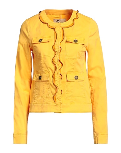 RELISH Jacket Yellow 97% Cotton, 3% Elastane