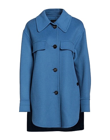 ARMA Cappotto Azzurro 100% Lana