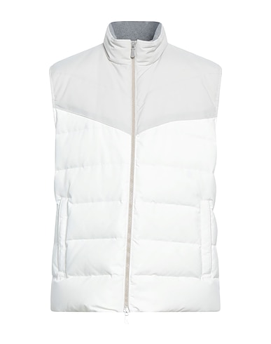 ELEVENTY Shell jacket Cream 54% Wool, 46% Polyamide