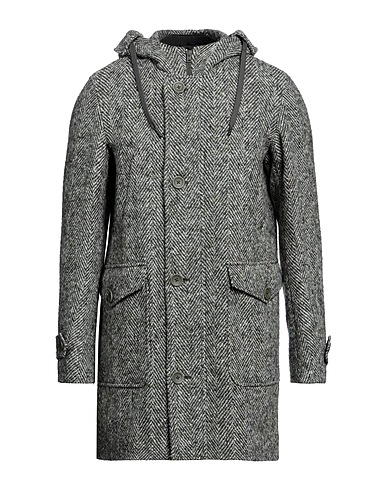 HERNO Coat Sage green 100% Virgin Wool
