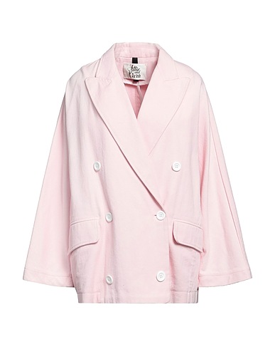ATTIC AND BARN Caban et veste croisée Rose clair 100% Coton