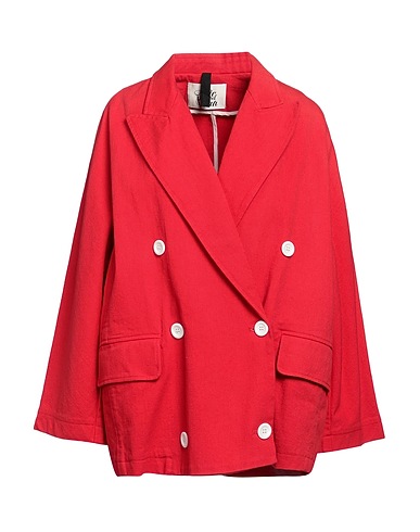 ATTIC AND BARN Coat Red 100% Cotton