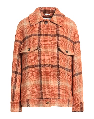 PRIVĒ Milano Coat Apricot 49% Acrylic, 24% Wool, 22% Polyester, 5% Other Fibres
