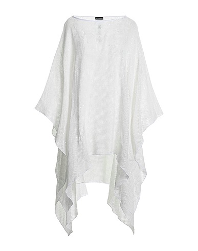 EMPORIO ARMANI Cape White 67% Cotton, 33% Polyamide