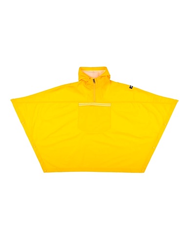 AIGLE Cloak Yellow 100% Polyester, Polyurethane