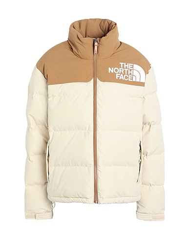 THE NORTH FACE Shell jacket W 92 LOW-FI HI-TEK NUPTSE JACKET
 Beige 83% Polyester, 17% Cotton