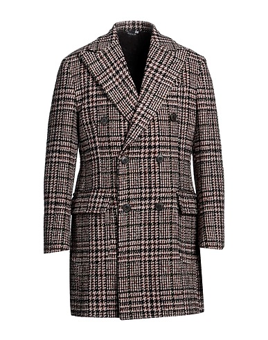 BRIAN DALES Coat Light pink 86% Wool, 6% Acrylic, 6% Polyester, 2% Polyamide