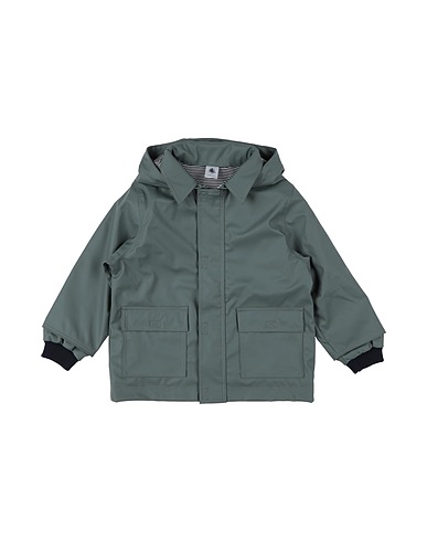 PETIT BATEAU Full-length jacket Grey 100% Polyester