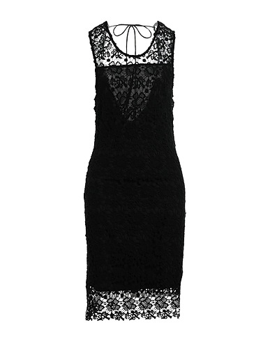 BEAYUKMUI Short dress Black 100% Cotton