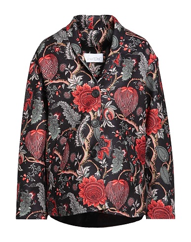 VIRNA DRÒ Coat Black 100% Polyester