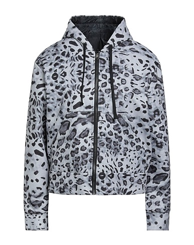 VIRNA DRÒ Bomber Light grey 100% Cotton