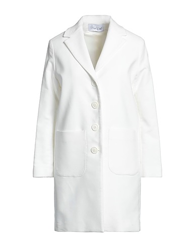 VIRNA DRÒ Cappotto Off white 100% Cotone