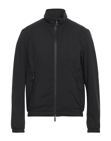 CANALI ブルゾン ブラック ポリエステル 100%