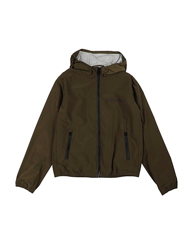 WOOLRICH Jacket Military green 100% Polyester, Cotton